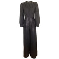 Damen elegante Overall mit funkelnden Pailletten und langem Schnitt R&B
