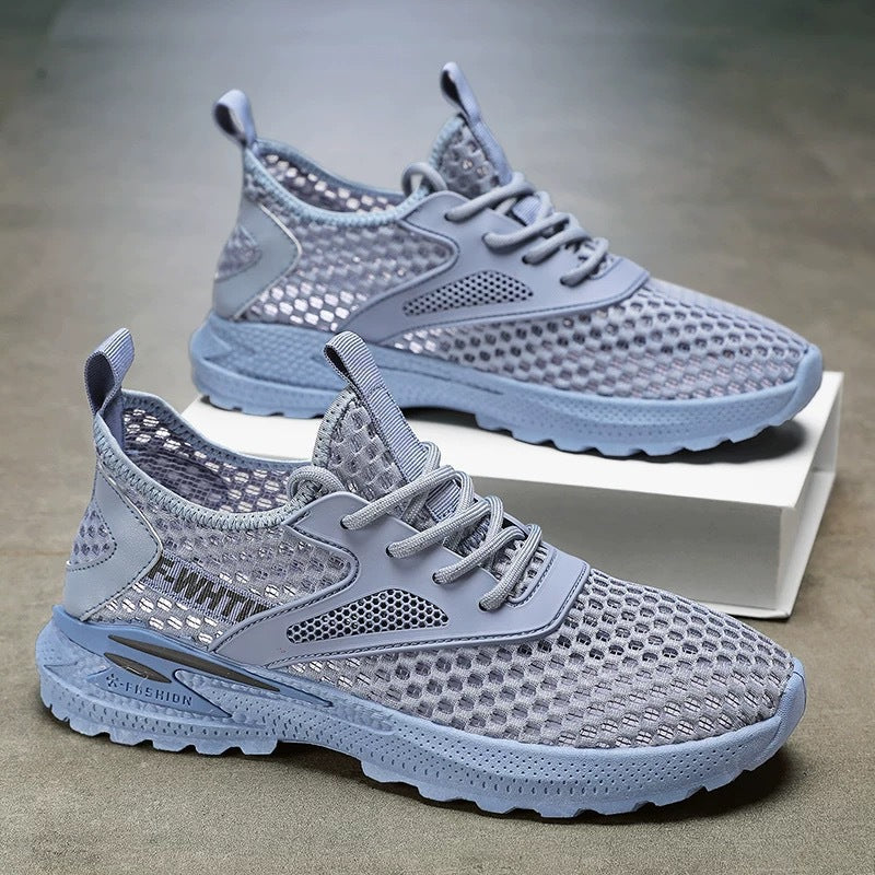 Damen Atmungsaktive Freizeitsneakers mit flexibler Sohle und leichter Mesh-Oberfläche