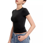 Damen Figurbetontes T-Shirt R&B