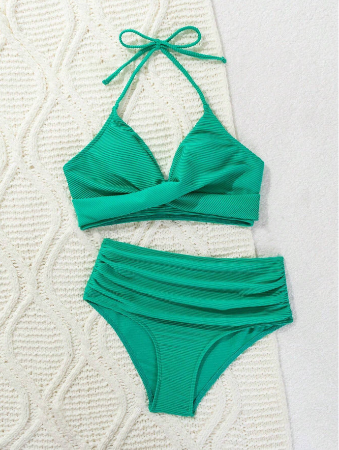 Damen Hochtailliertes Bikini-Set R&B