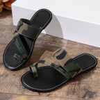 Damen Komfortsandalen mit modischem Camouflage-Design R&B