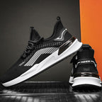 Damen Sportliche Sneakers mit innovativer atmungsaktiver Oberflächenstruktur