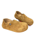 Damen Modische Clogs mit komfortablem Innenfutter und praktischem Druckknopfverschluss R&B