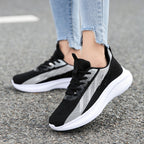 Damen Leichte und atmungsaktive Laufschuhe mit elastischem Obermaterial und flexibler Sohle R&B