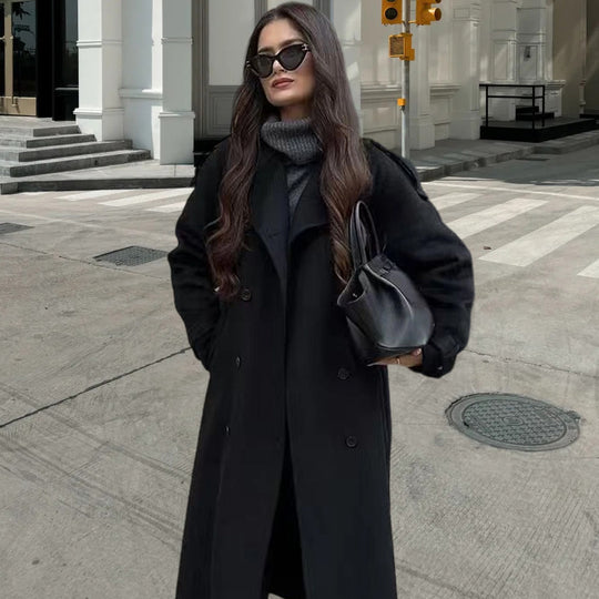 Damen eleganter Trenchcoat R&B