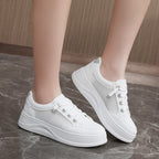 Damen modische Plateau Sneakers mit innovativer Dämpfung und atmungsaktiver Obermaterialstruktur R&B