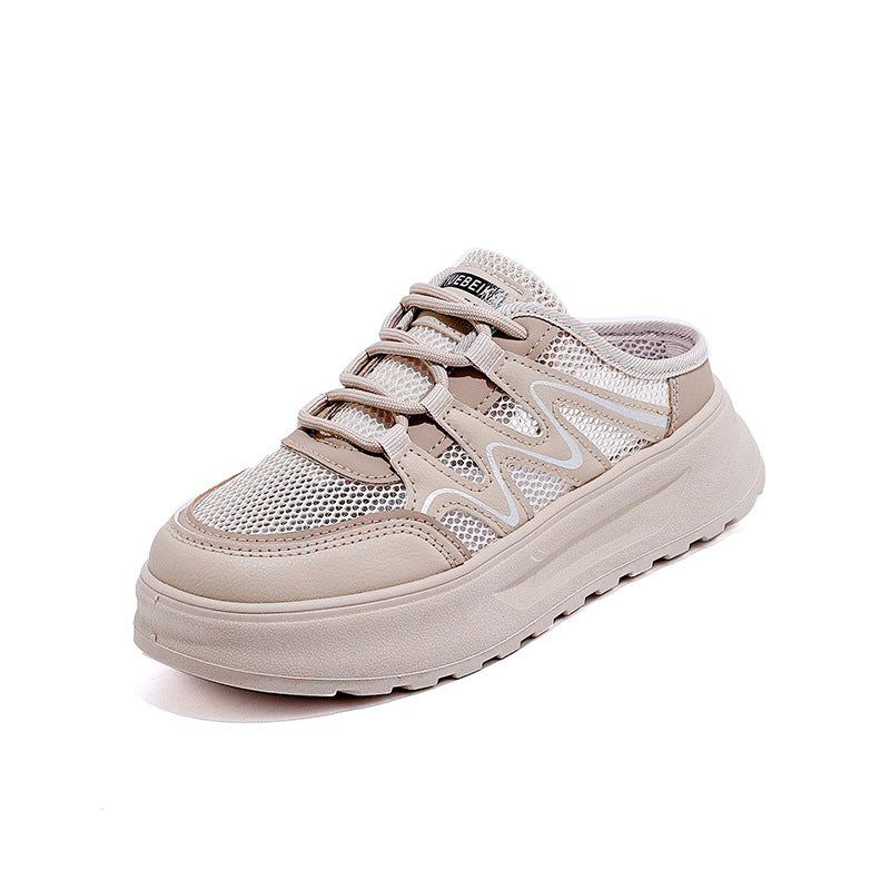 Damen modische Sneakers mit atmungsaktiver Netzoberfläche und dämpfendem Komfort R&B