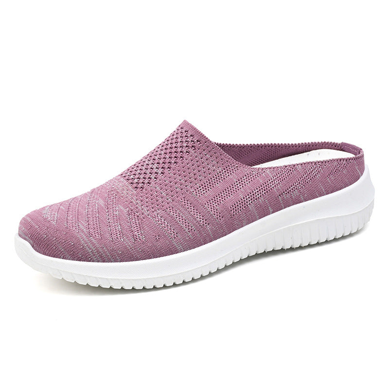 Damen Atmungsaktive Slip-On Freizeitschuhe mit flexiblem Obermaterial R&B