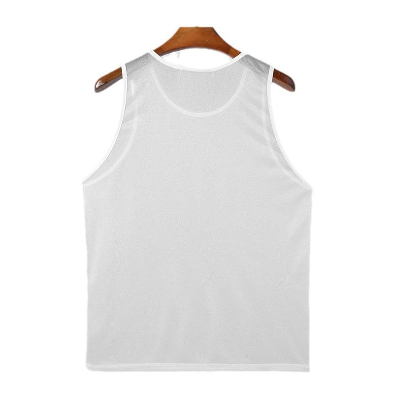 Herren nan atmungsaktives ärmelloses Funktionsshirt mit feuchtigkeitsableitender Mikrofaser R&B