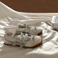 Damen Ballerinas mit modischen Riemchen und dekorativem Schleifen-Design R&B