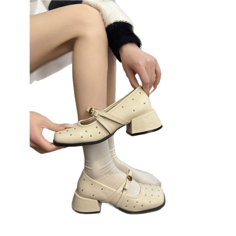 Damen Mary Jane Schuhe R&B