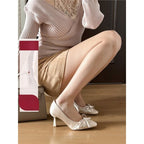 Damen elegante Ballerinas mit Schleifenverzierung R&B 1779797506