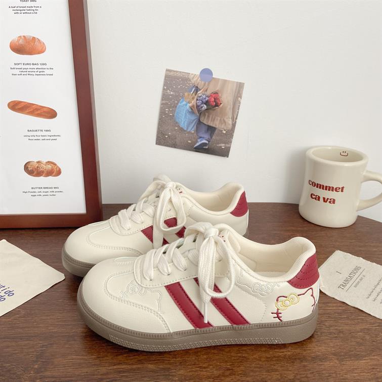 Damen Sneakers mit verspieltem Hello-Kitty-Motiv und bequemer Sohle R&B