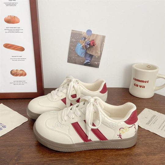 Damen Sportliche Sneaker mit minimalistischen Design und flexibler Sohle R&B