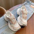 Damen Sportliche Sneakers mit atmungsaktiven Einsätzen und rutschfester Sohle R&B