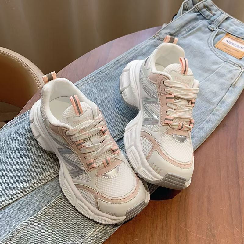Damen Sportliche Sneakers mit atmungsaktiven Einsätzen und rutschfester Sohle R&B