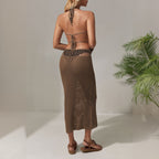 Damen luftiges Häkelkleid R&B