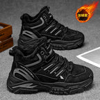 Damen warme Mid-Cut Winterschuhe mit kuscheligem Innenfutter