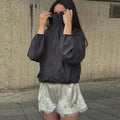 Damen winddichte Sportjacke