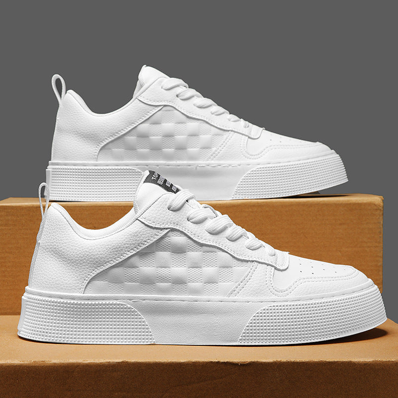 Damen Sneakers mit modernem Karomuster und rutschfester Sohle R&B
