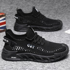 Damen Sportliche Comfort-Sneaker mit atmungsaktiver Mesh-Konstruktion und rutschfester Sohle R&B