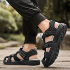 Damen Sportliche Outdoor-Sandalen mit verstellbaren Riemen und strapazierfähiger Sohle