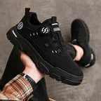 Damen Sportliche Sneaker mit rutschfestem Sohlenprofil und atmungsaktiver Oberflächenstruktur R&B