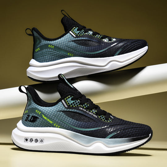 Damen Sportschuhe mit atmungsaktiver Mesh-Oberfläche und dämpfendem Sohlenkonzept R&B