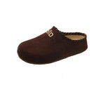 Damen Bequeme Clogs aus weichem Wildleder R&B
