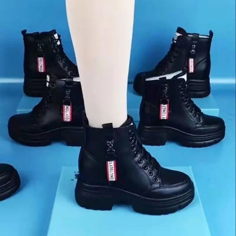 Damen Modische und bequeme High-Top Stiefel R&B