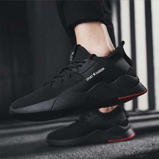 Damen Sportliche Trainingssneakers mit rutschfester Sohle und atmungsaktivem Obermaterial R&B