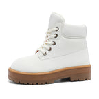 Damen Winterstiefel mit rutschfester Profilsohle und atmungsaktivem Obermaterial