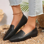 Damen Stilvolle und komfortable Ballerinas mit großem Schleifendetail R&B