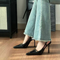 Damen Slingback High Heel Pumps mit eleganten Verzierungen R&B