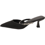 Damen Pumps mit funkelndem Riemen und spitzem Zehenbereich R&B