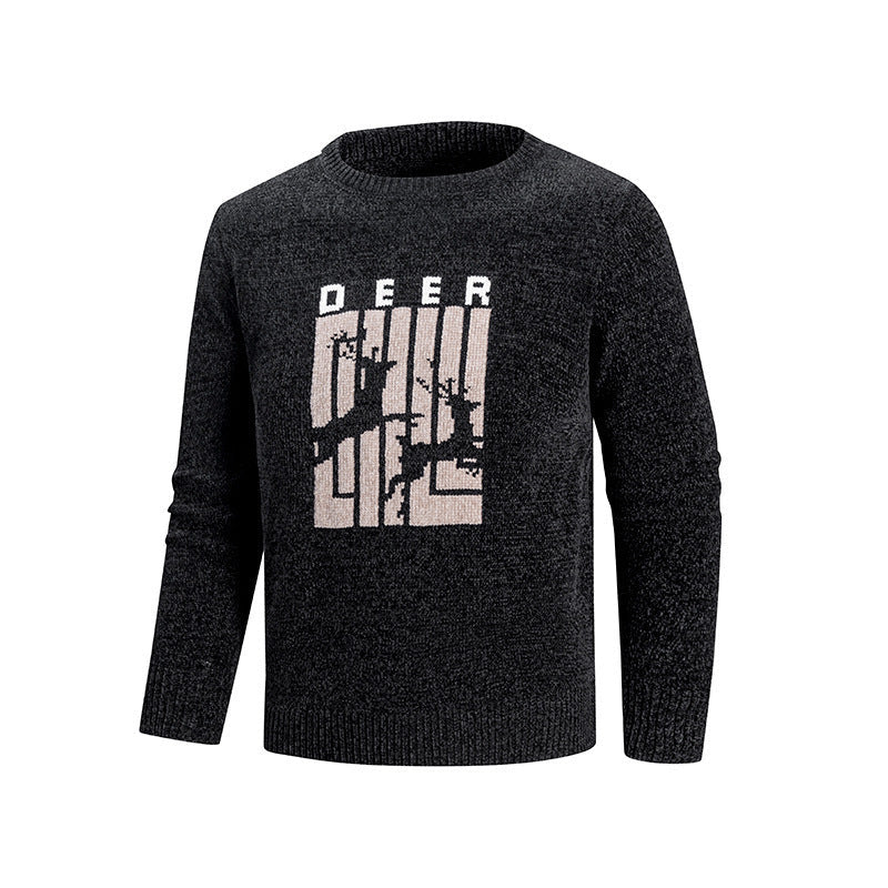 Herren Pullover mit einzigartigem Tiermotiv und hohem Tragekomfort