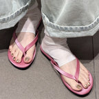 Damen Zehentrenner-Sandalen mit weichem Fußbett und rutschfester Sohle R&B