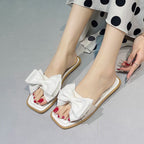 Damen Sandalen mit großen Schleifenakzenten R&B