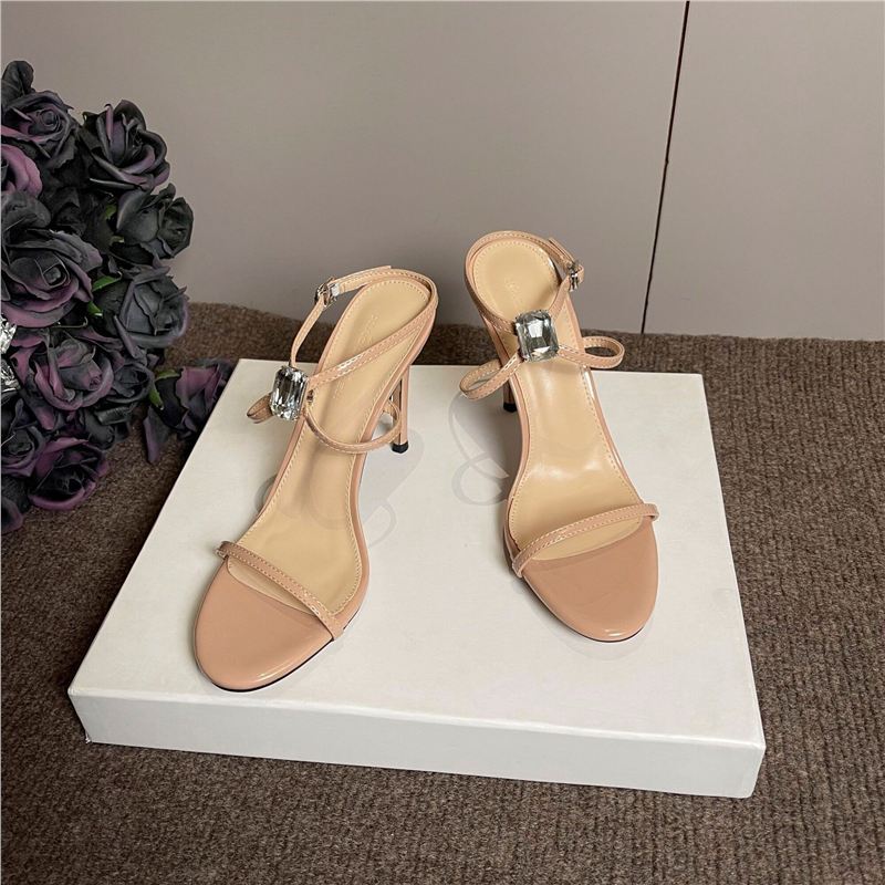 Damen elegante Sandaletten mit glitzernden Akzenten R&B