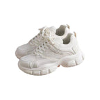 Damen Sportliche Chunky Sneakers mit stoßdämpfender Sohle und atmungsaktivem Obermaterial R&B