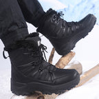 Damen Winterstiefel mit isolierender Polsterung und rutschfester Sohle R&B