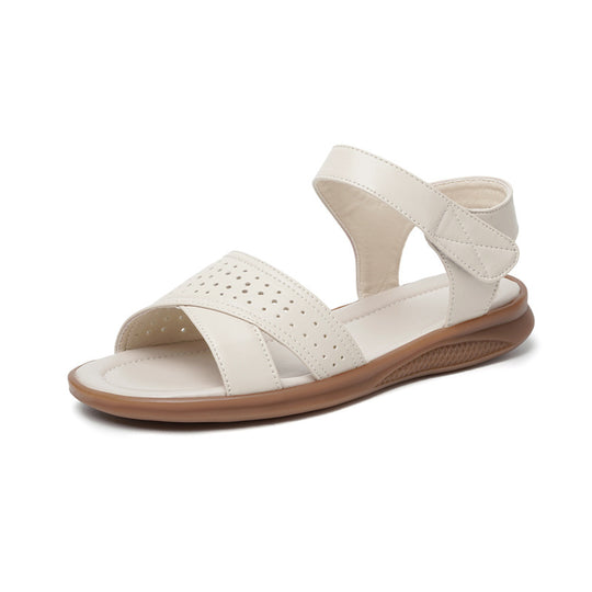 Damen Komfortable Sandalen mit atmungsaktiven Schnallen und rutschfester Sohle R&B