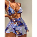 Damen Bikiniset mit elegantem Flared-Rock R&B