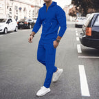Herren sportliches Hoodie und Jogginghose Set mit atmungsaktiver Struktur R&B