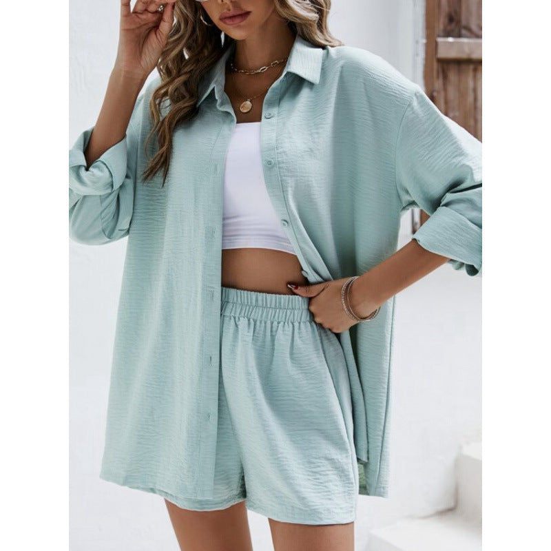 Damen lässiges Oberteil und Shorts Set Heidi-Mode