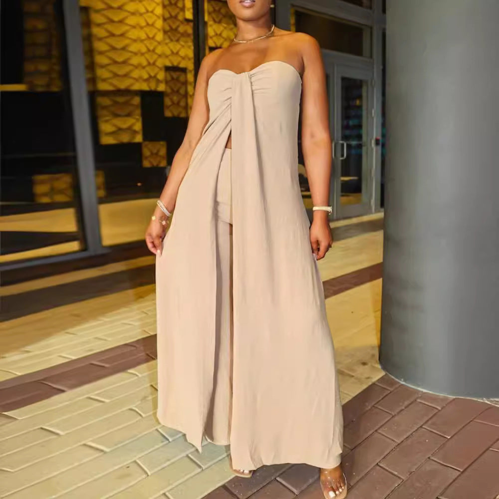 Damen Elegantes Strandkleid im modernen Stilt R&B