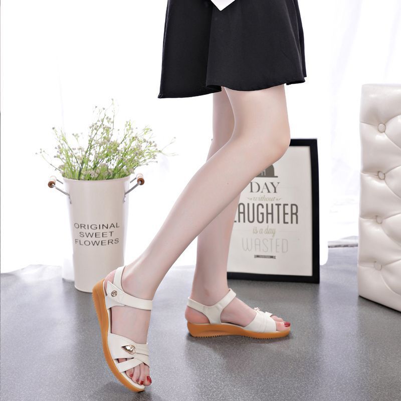 Damen Komfortable Sandalen mit dämpfendem Fußbett und modischem Riemendesign R&B