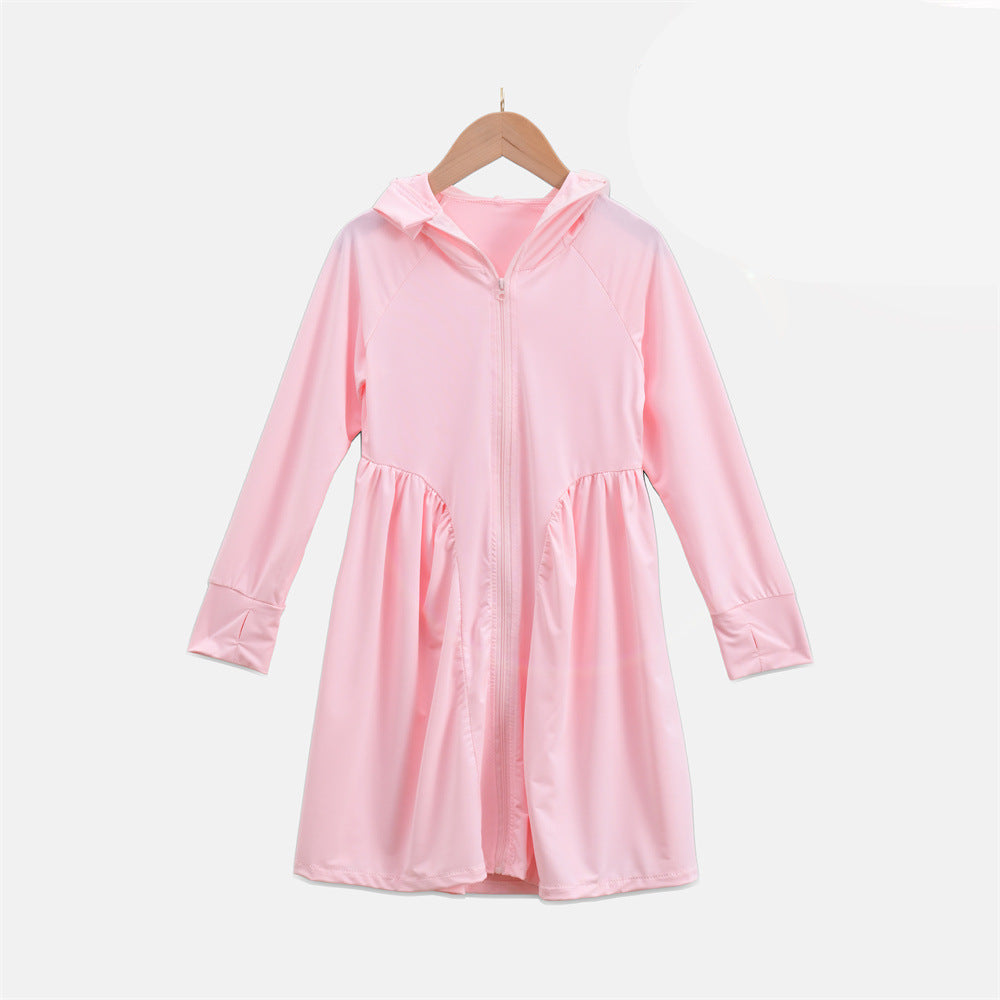 Damen atmungsaktive UV-Schutzjacke mit hohem Kragen R&B