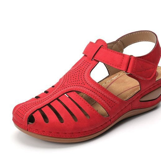 Damen Komfortable Sandalen mit ergonomischem Design und durchbrochenem Obermaterial R&B