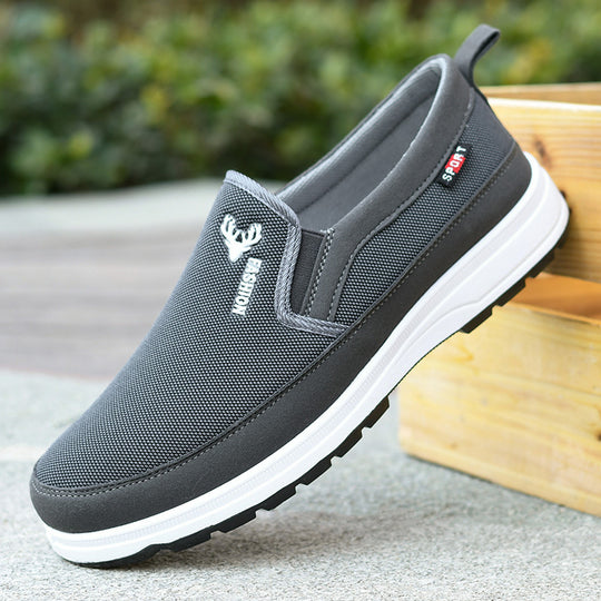 Damen Bequeme Slip-On Freizeitschuhe mit rutschfester Sohle R&B